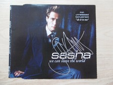 Sasha Autogramm signed CD-Cover "We Can Leave The World"