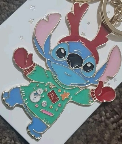 Disney Lilo & Stitch Keyring Gift Stocking Filler Phone Bag Charm - 第 3/4 張圖片