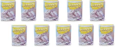 Dragon Shield Matte White Sleeves Display Case - Standard Size - 10 Packs - New!