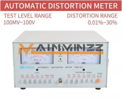 TDM-1911 Automatic Distortion Meter 0.01% - 30% Audio Distortion Meter 110/220V 