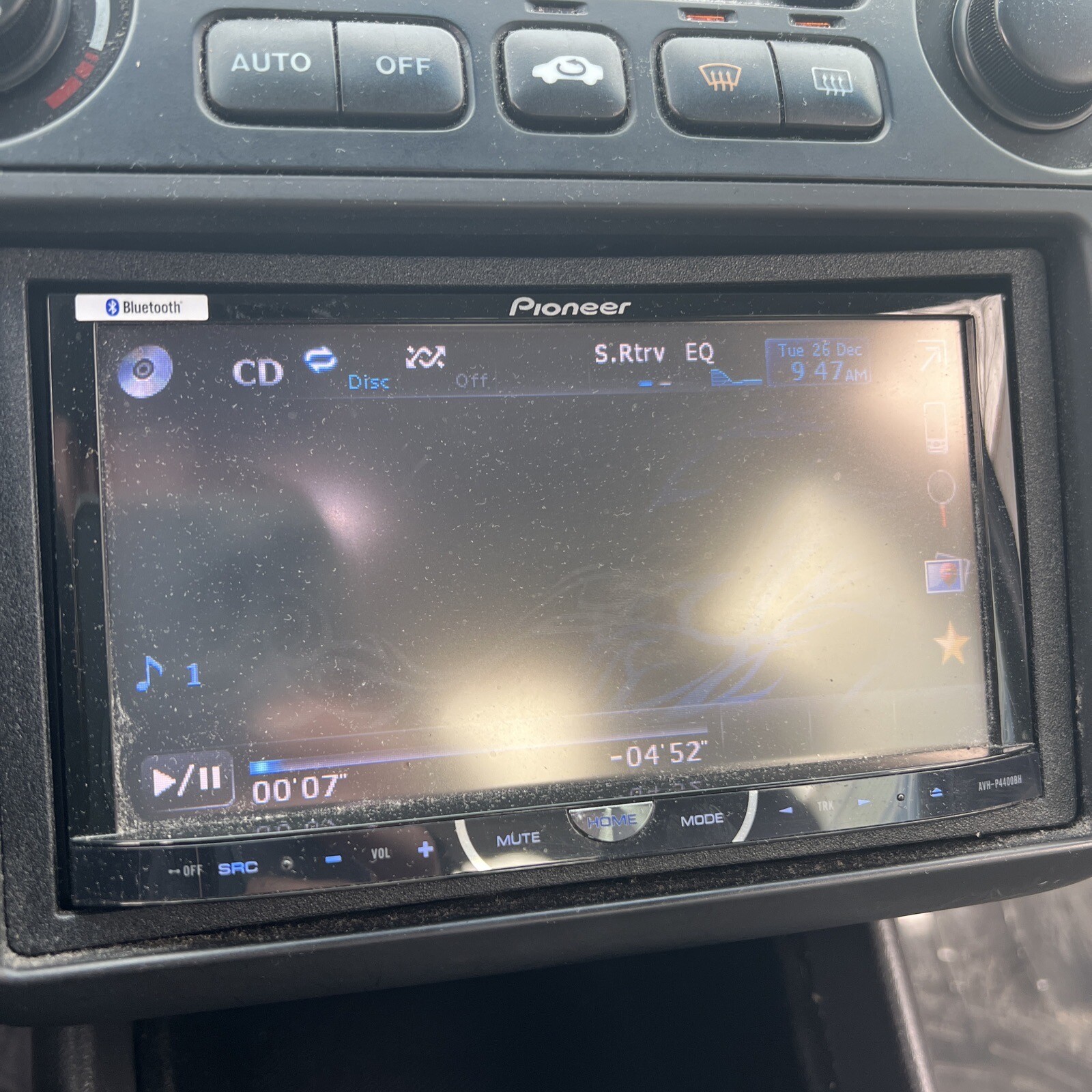 Pioneer AVHP4400BH 2DIN Multimedia DVD 7" Touch Screen Panel Receiver