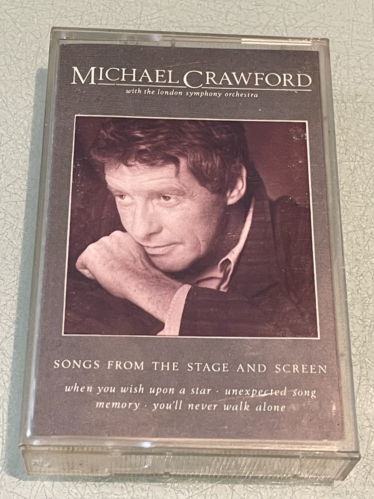 Michael Crawford - Songs From The Stage and Screen - Audio Cassette Tape Album