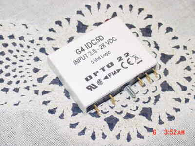 Opto 22 G4 IDC5D, Digital Input Module, Input 2.5-28VDC, 5VDC Logic, Input Relay