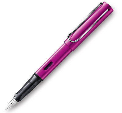 Lamy Al Star Fountain Pen Special Edition Vibrant Pink Broad  Pt 099 New In Box