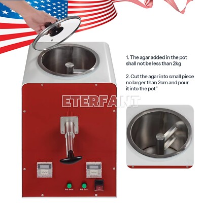 US Dental Agar Duplicating Mixer Stirrer Hydrocolloid Automatic Heating Machine