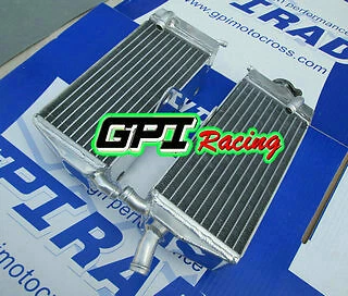 Radiador de aluminio para HONDA CR125R/CR125 R 1990-1997 1996 1995 1994 1993 92 Foto 3 de 4