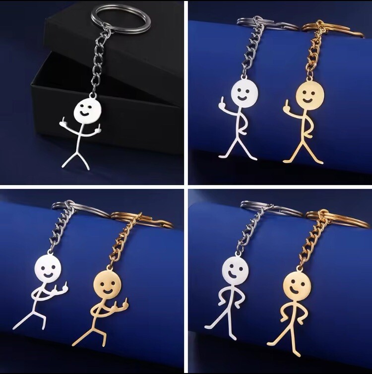 Mittelfinger In Der Box – 3-teiliges Set Mit 2 Boxen & 1 Schlüsselanhänger | Lustiger Streich & Interaktives Gag-Geschenk