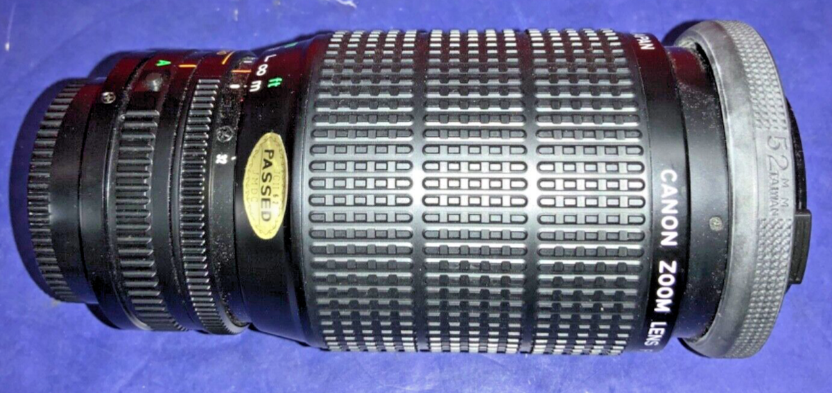 K3121【Canon】ZOOMLENS FD75-200mm Canon Zoom Lens FD 75-200mm f/4.5 Excellent+5 Zoom Lens From