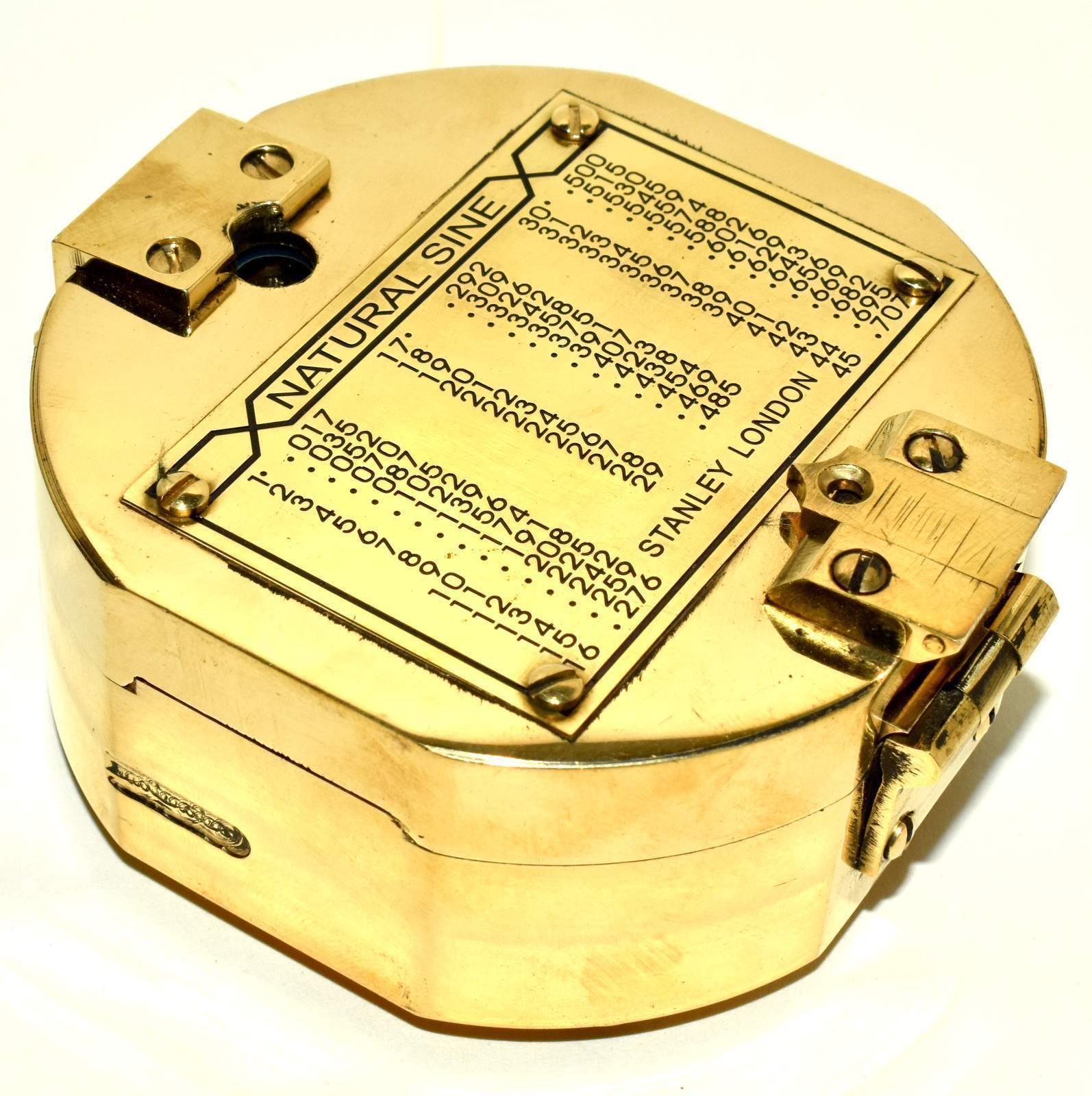 BRASS VINTAGE SURVEY COMPASS LONDON MARITIME NAUTICAL COMPASS eBay