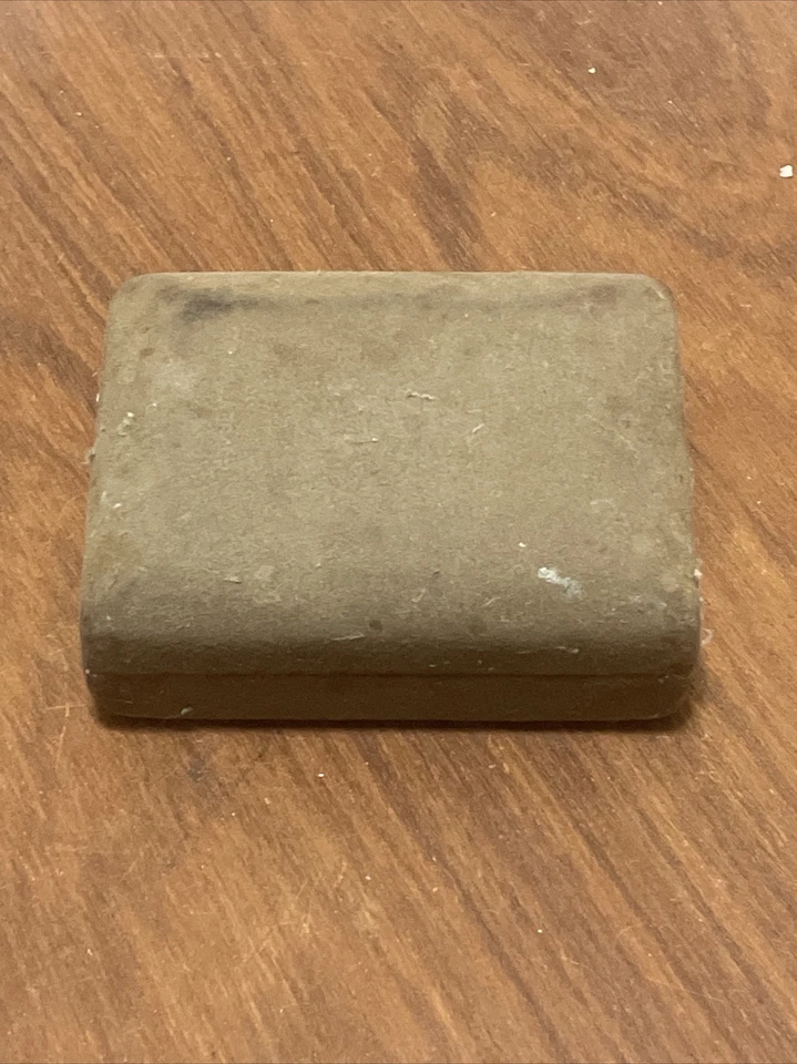 GEMELOS VOLCANO VINTAGE DANTE ORO CEPILLADO EN CAJA CON PASADOR DE CORBATA ¡EN MUY BUEN ESTADO!! Foto 4 de 4