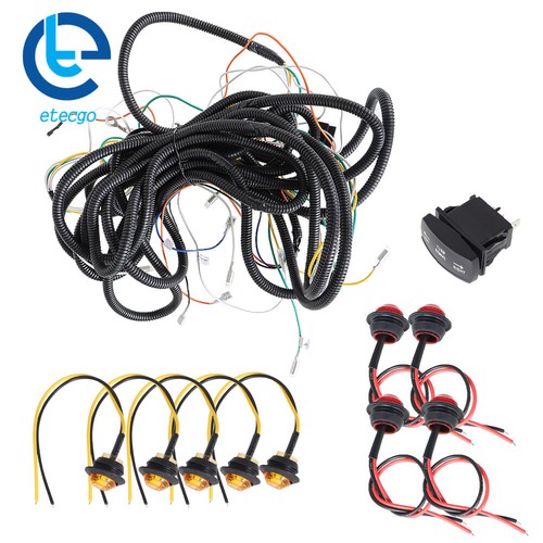 Universal Rocker switch Turn signal Kit Fit For 2014-2020 Polaris RZR XP 4 1000 - Picture 8 of 8