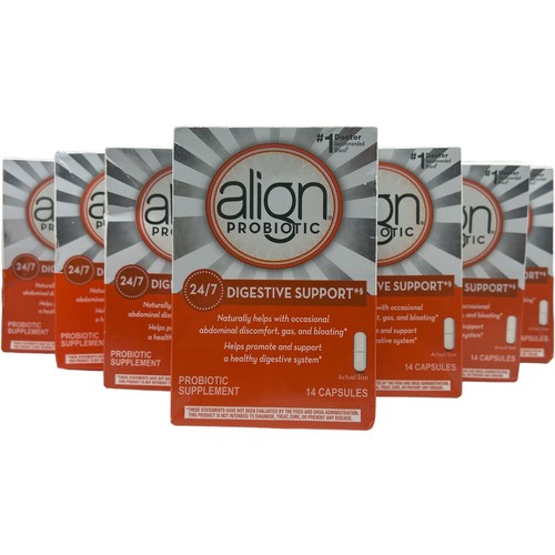 (10) Align Probiotic Supplement for Daily Digestive Health Support 14