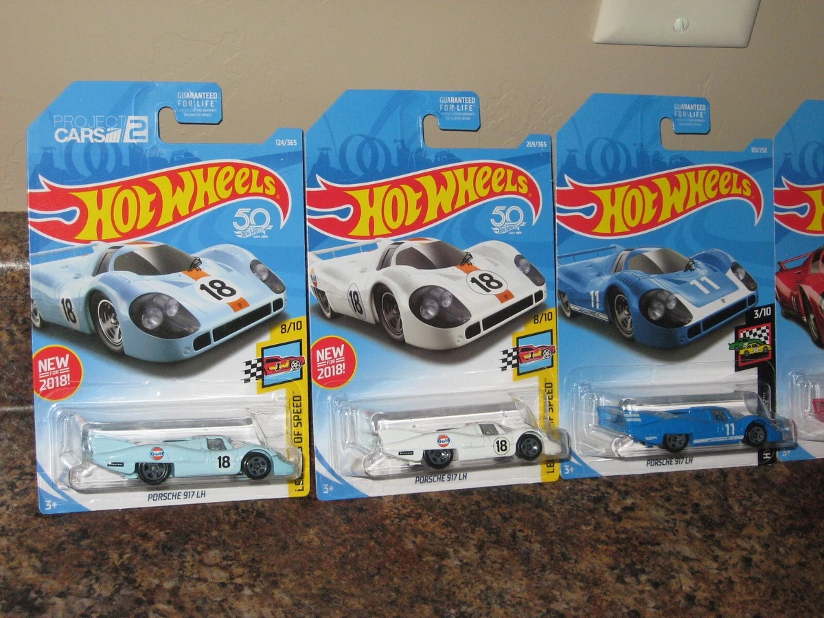 Hot wheels porsche sales 917 lh white