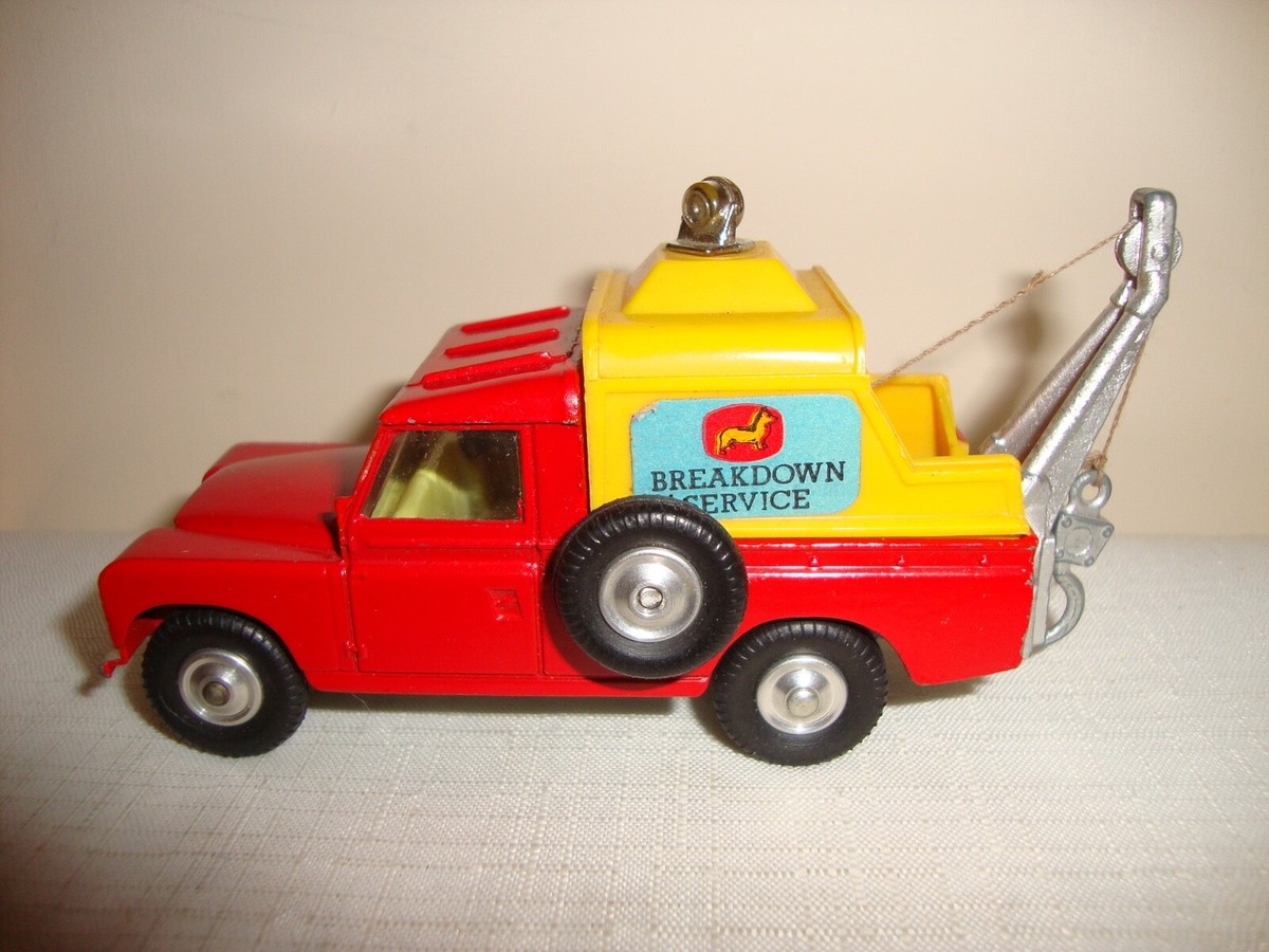 Original TOYS CORGI 477 LAND ROVER BREAKDOWN TRUCK