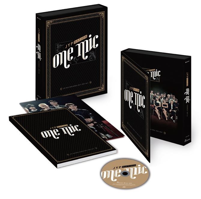 JYP NATION Korea 2014 ‘ONE MIC’ JYP NATION ONE MIC 2014 KOREA LIMITED EDITION CD + PHOTOBOOK