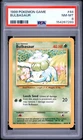 1999 POKEMON BASE SET UNLIMITED #44 BULBASAUR PSA 8