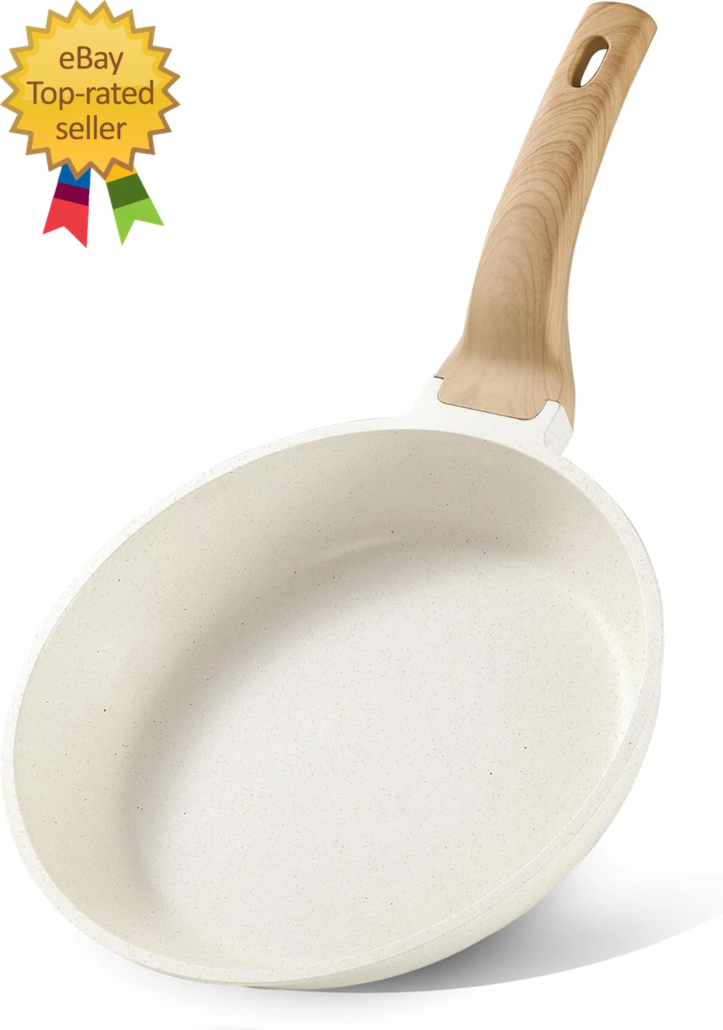 Non Stick Frying Pan Skillet Omelet Pan Healthy Non Toxic Granite Chef Pan