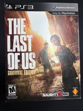 The Last of Us -- Survival Edition (Sony PlayStation 3, 2013) - Good Condition