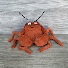 Jellycat Small Crispin Crab Soft Toy Red Crab Sea Creature Plush