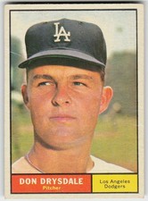 Top 10 Don Drysdale Baseball Cards 29