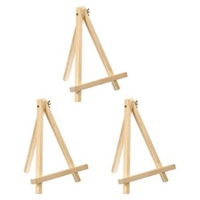 9,4" Staffelei Ständer, 3er Pack Einsatztisch verstellbar Dreieck Ständer Holz