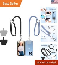 Universal Phone Lanyard with Adjustable Neck Strap - Ideal for Every Smartphone