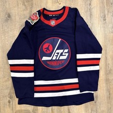 Winnipeg Jets 2019 Heritage Classic Adidas NHL Hockey Jersey Size 50