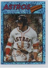 2026 Topps Heritage Chrome Light Blue Sparkle Refractor Jeremy Pena Peña 5f0