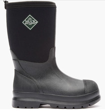 Muck Boots Rugged Black Rain Youth Casual Kids Chore Classic KCH-000