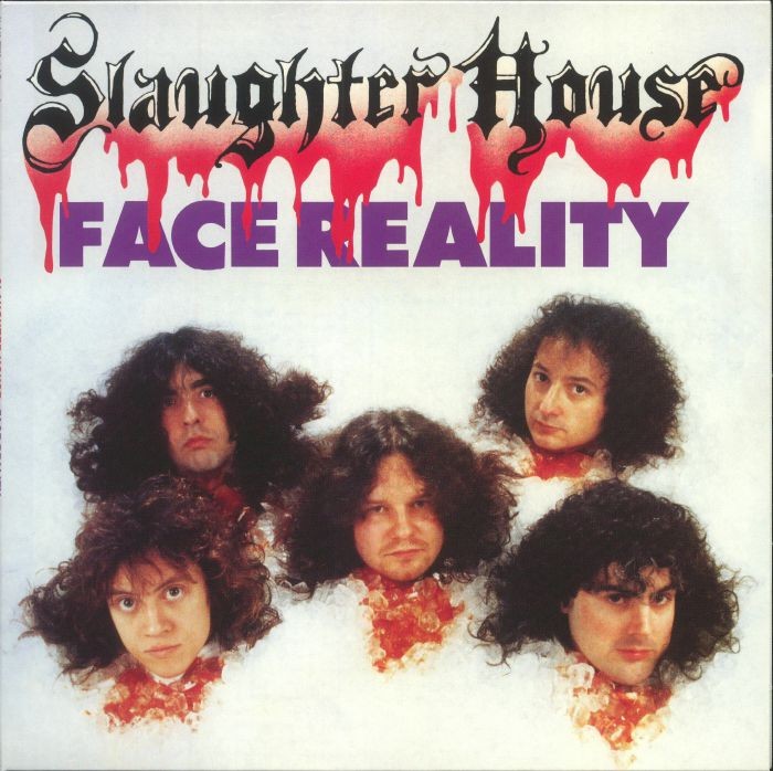 SLAUGHTER HOUSE - Face Reality (reissue) - LIMITED SPLATTERED VINYL LP