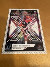 2023-24 Donruss #8 Scoot Henderson Great X-Pectations Trail Blazers Card