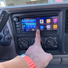 Apple Carplay Car Stereo Radio GPS Navi For GMC Chevy Sierra Silverado 1999-2003