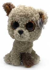 Ty Beanie Boos - Rootbeer The Brown Dog Glitter Eyes 9”