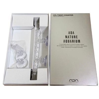 ADA CO2 Twist Counter Rare Glass Bubble Counter Aqua Design Amano JDM