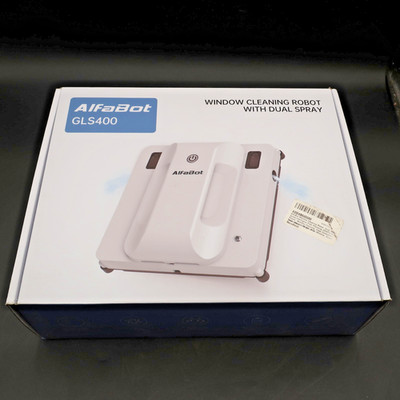 Alfabot Window Cleaning Robot With Dual Spray Model GLS400 - White