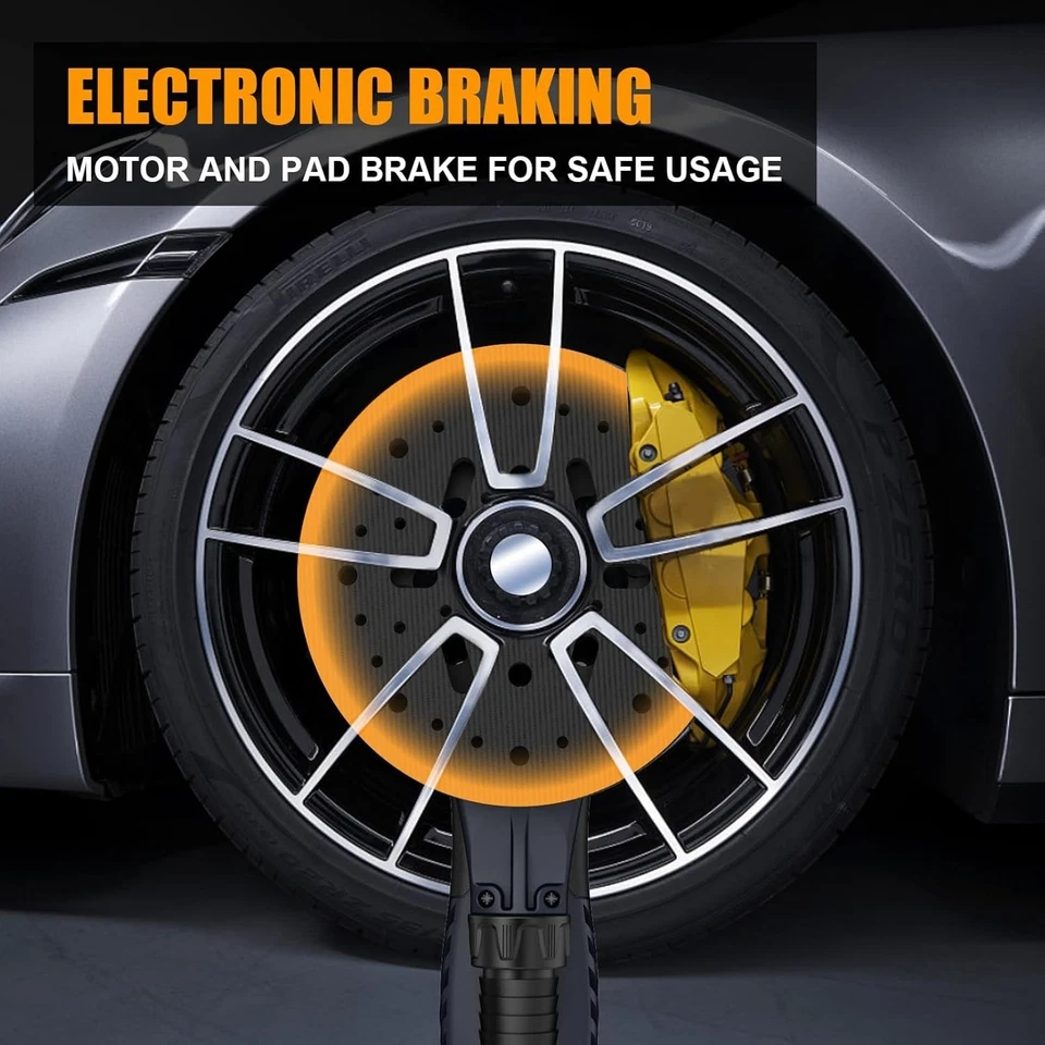 MAXXT Bürstenloser Elektroschleifer 150mm,5.0mm,6 Geschwindigkeiten - Bild 3 von 4