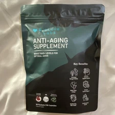 BioLove Labs Anti-Aging Supplement 90 Capsules NR D3 K2 Fisetin Resveratrol