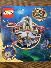LEGO 8077 Deep Sea Rescue Team Base Atlantis Exploration HQ New Factory Sealed