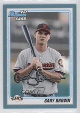 2010 Bowman Draft Draft Picks Blue 336/399 Gary Brown #BDPP70 0f7