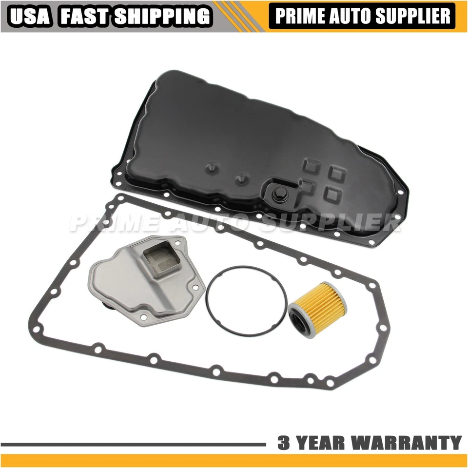 Transmission Oil Pan w/ Filter Fits 2011-17 MItsubishi Outlander Lancer Sport US - Imagem 3 de 4