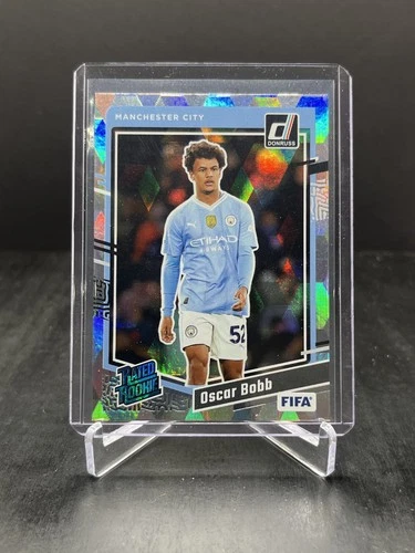 2023-24 Panini Donruss Soccer Oscar Bobb Rated Rookie Ice #178