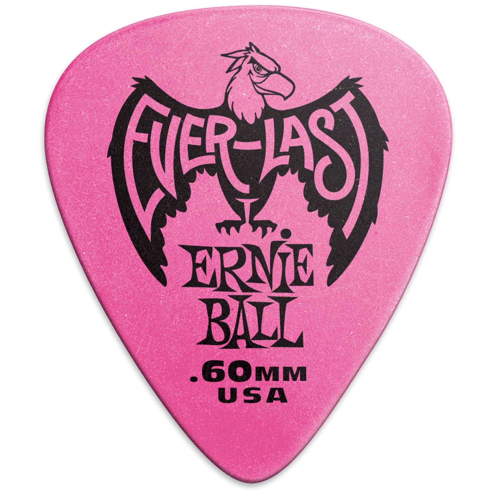 Плектрум Ernie Ball Everlast Pick Средне-розовый 60 мм Plek Pick NEU 2290₽