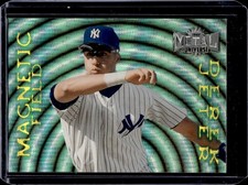 1997 Skybox Metal Universe Derek Jeter Magnetic Field #5 Yankees