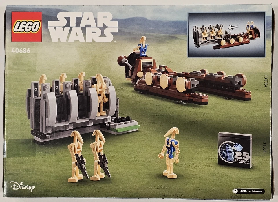 Lego Star Wars 40686 Trade Federation Troop Carrier - Selado 25º Aniversário - Imagem 2 de 4