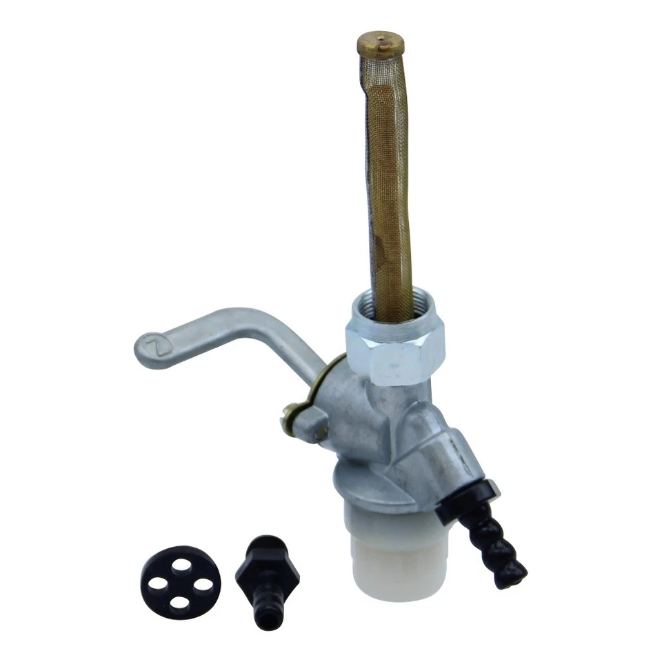 Benzinhahn mit Wassersack Messingsieb für Simson Schwalbe KR51/1 KR51/2 - Bild 2 von 4