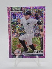 2026 Topps Celebration-Ben Rice #133 Pink Confetti Parallel