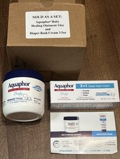 Aquaphor Baby Healing Ointment 14oz Baby Skin Care and Diaper Rash Cream 3.5oz