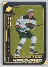 2023-24 SPx Hardwired for Success Gold /35 Matt Boldy Minnesota Wild #HW-MB