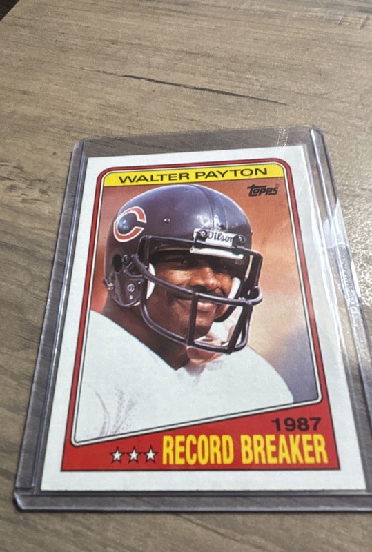 1988 Topps - 1987 Record Breakers Walter Payton #5