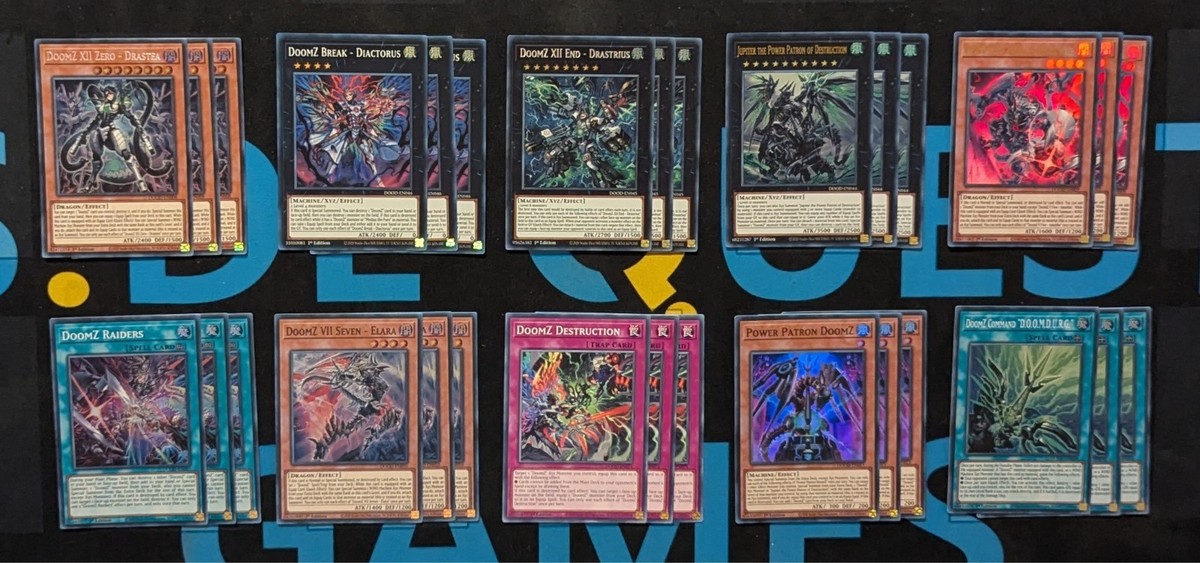 DoomZ Complete Deck Core 30 Cards DOOD Doom of Dimensions